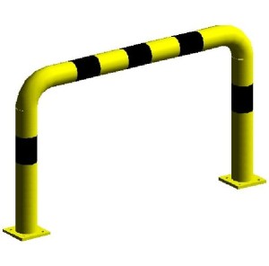 Odbojnica przyziemna prosta OPP1006H/Bariera ochronna