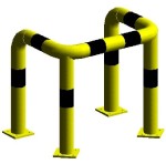 Odbojnica przyziemna \"C\"" OPC0406H/Bariera ochronna"