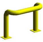 Odbojnica na stacje benzynowe MSI1aR/Bariera ochronna