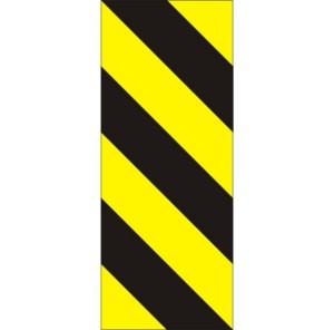 Tablica U-9a mocowana do słupków 500x1250mm, II Generacja