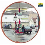 Lustro z czerwoną ramą P.A.S 800mm