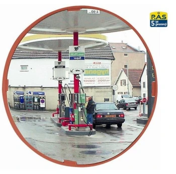Lustro z czerwoną ramą P.A.S 800mm