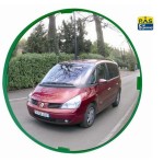 Lustro z zieloną ramą P.A.S 600mm