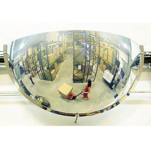 Lustro półkuliste wewnętrzne 1/4 kuli PMMA fi 1000 (ok. 15m)