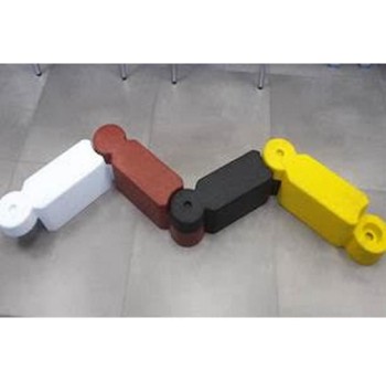 Separator łańcuchowy element biały