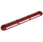 Separator rowerowy czerwony